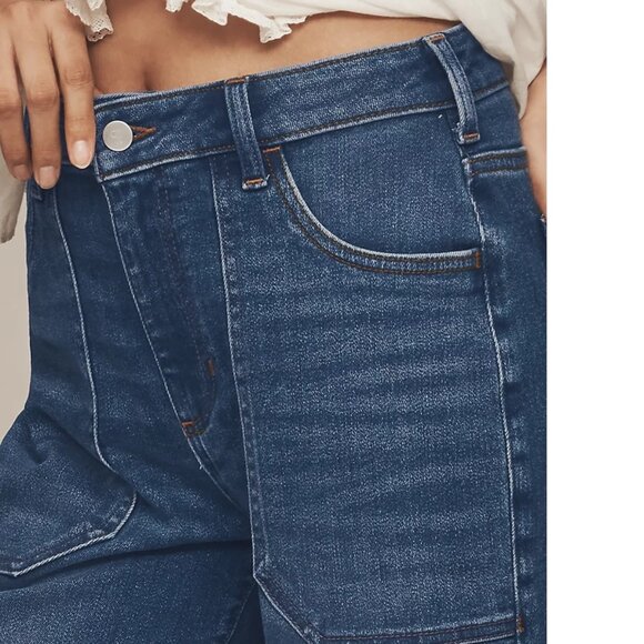 The Rylan Relaxed High-Rise Flare Jeans by Pilcro - Size 28 - Picture 3 of 10